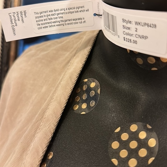 Corduroy Jumper by James Perse Los Angeles gorpcore Ultra Fine Mocha Mousse NWT - Picture 7 of 14